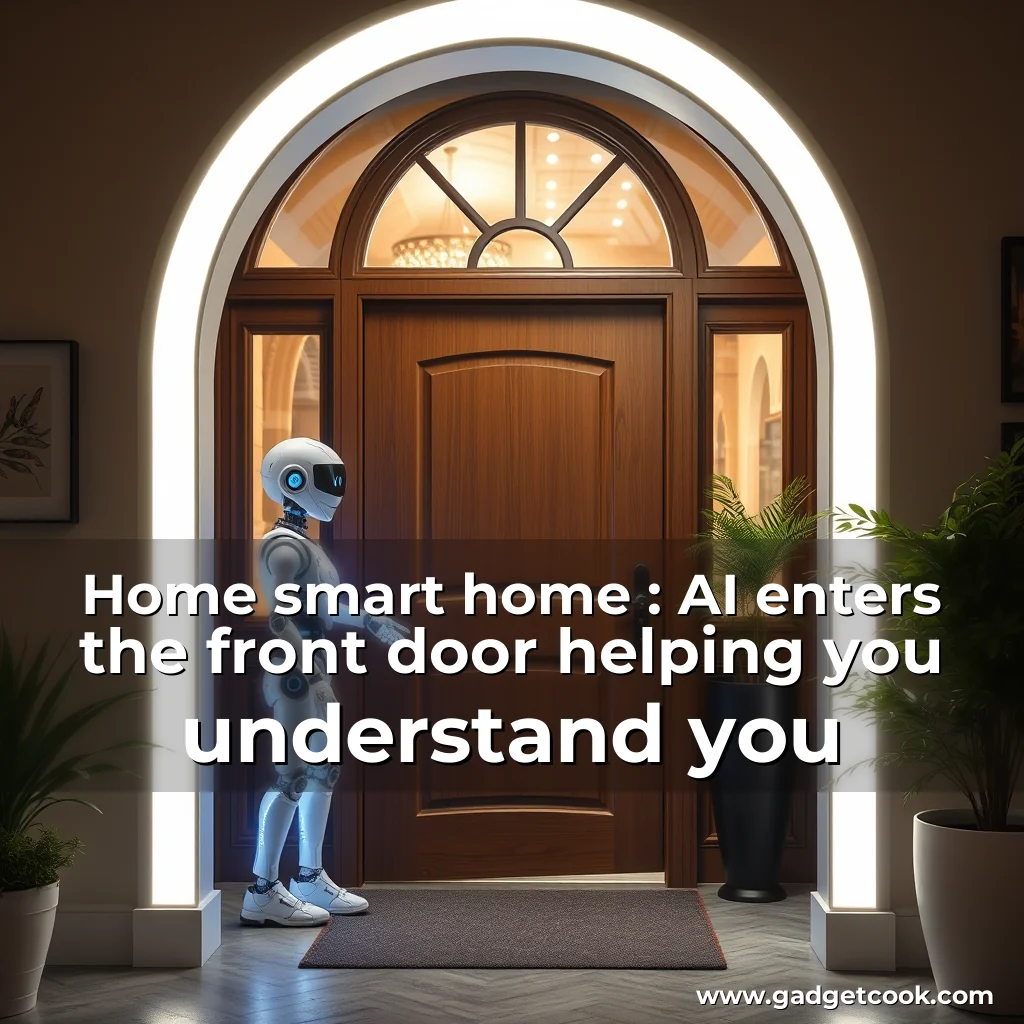 Read more about the article Home smart home : AI enters the front door  helping you understand you