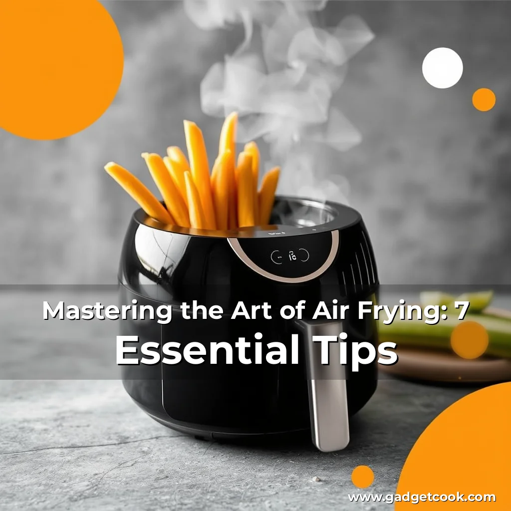 Read more about the article Mastering the Art of Air Frying: 7 Essential Tips