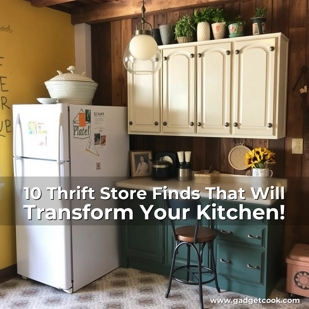 Read more about the article 10 Thrift Store Finds That Will Transform Your Kitchen!