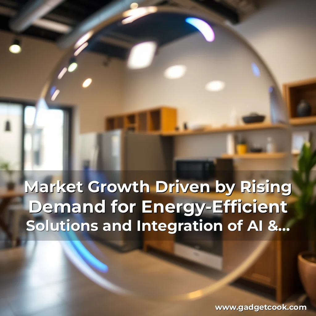 Read more about the article Market Growth Driven by Rising Demand for Energy-Efficient Solutions and Integration of AI & IoT in Home Appliances