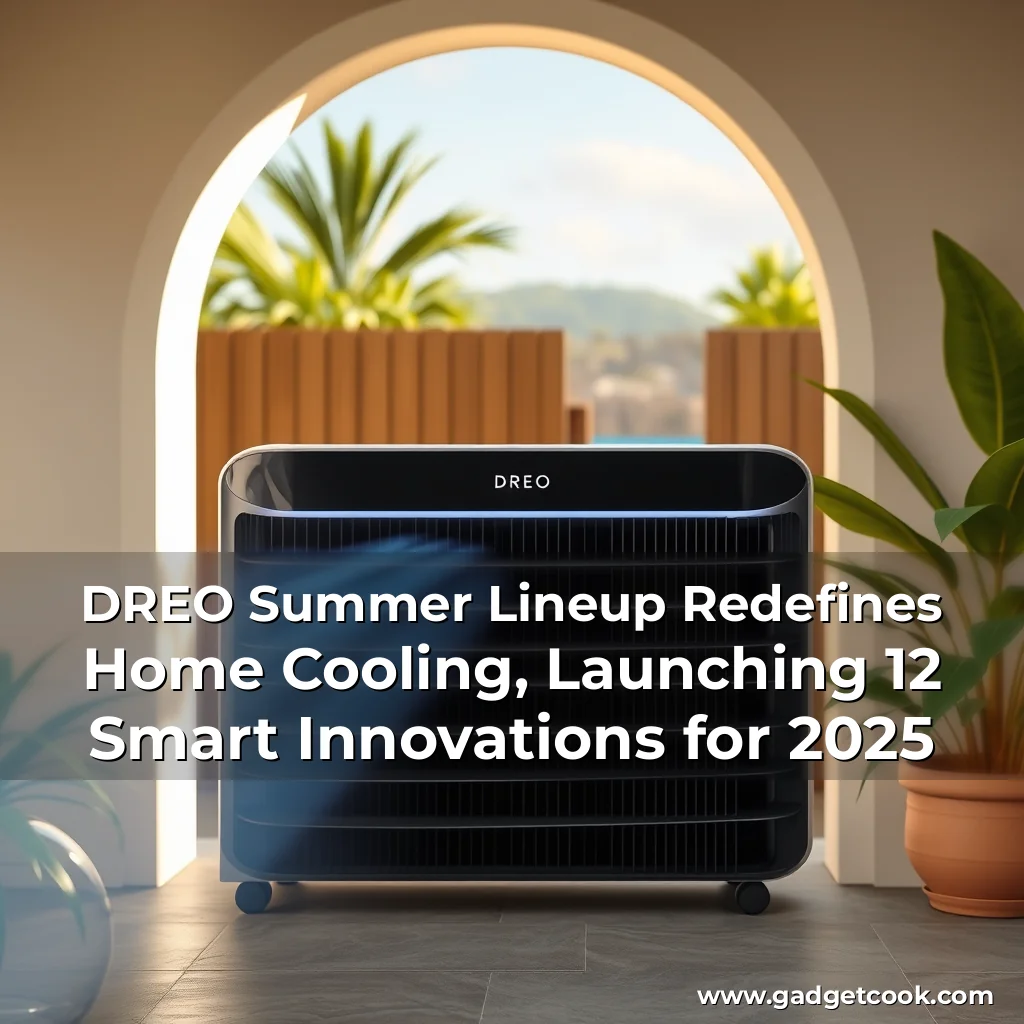 Read more about the article DREO Summer Lineup Redefines Home Cooling, Launching 12 Smart Innovations for 2025