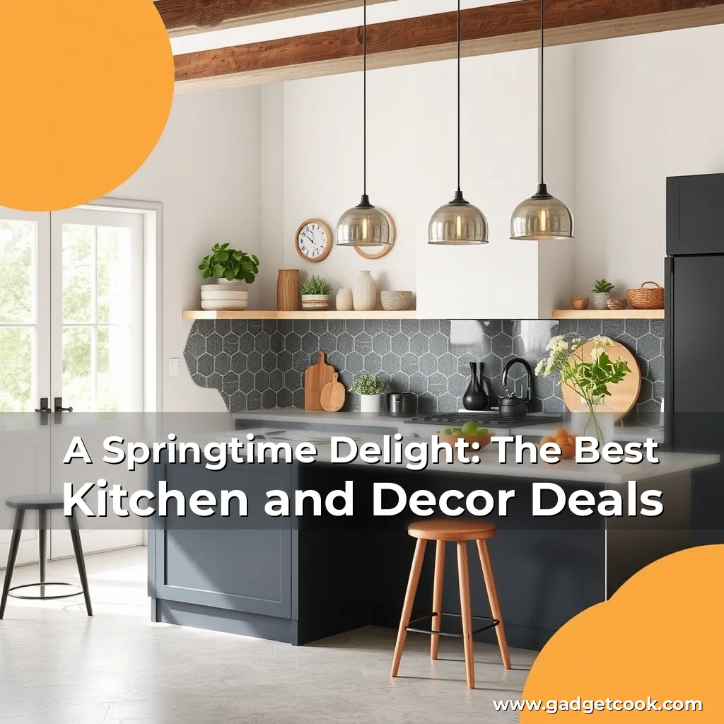 Read more about the article A Springtime Delight: The Best Kitchen and Decor Deals