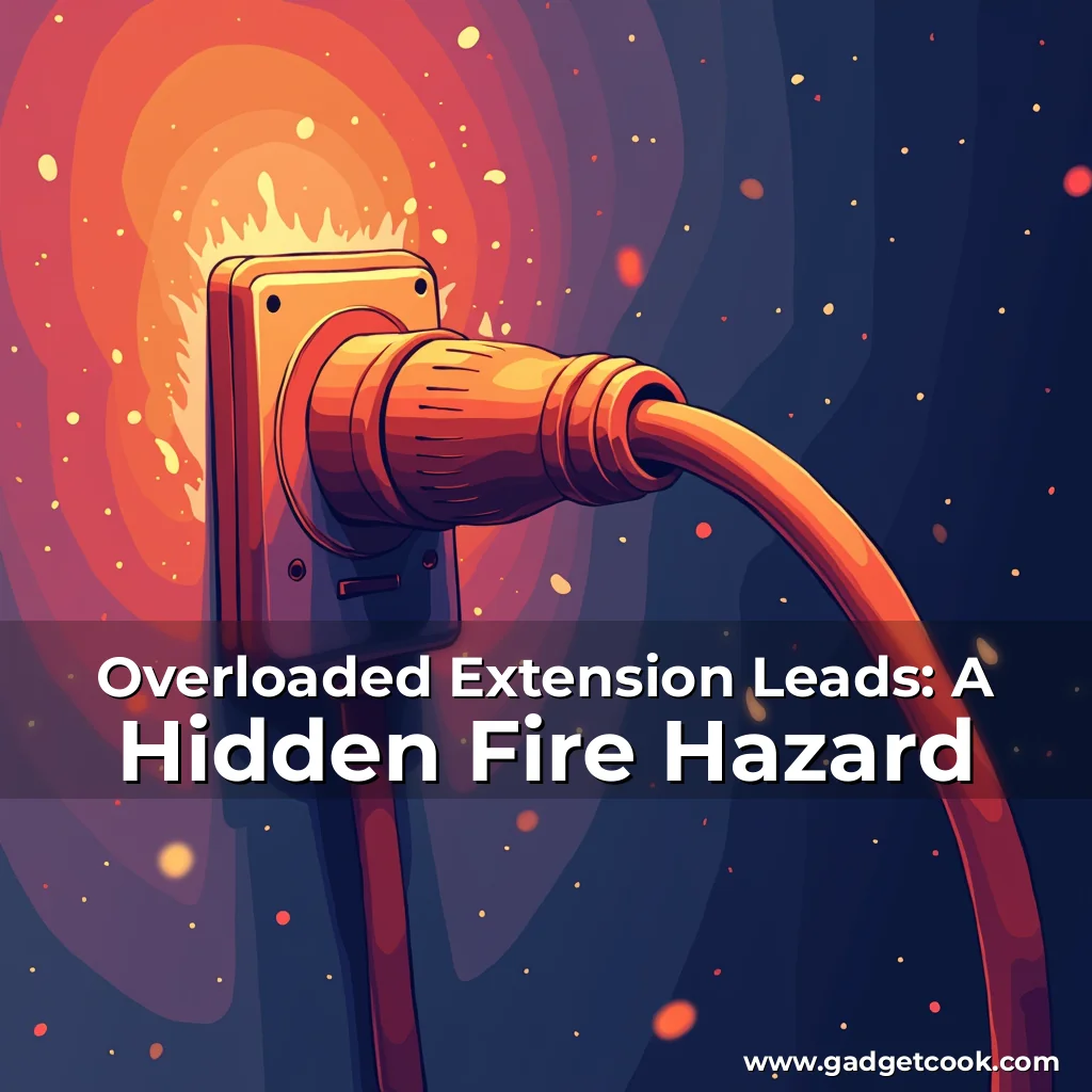 Read more about the article Overloaded Extension Leads: A Hidden Fire Hazard