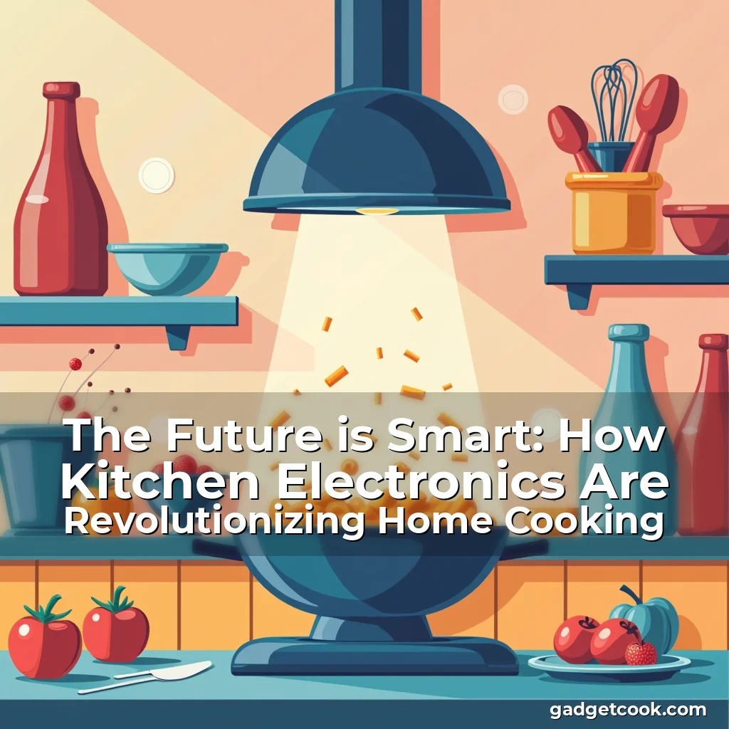 Read more about the article The Future is Smart: How Kitchen Electronics Are Revolutionizing Home Cooking
