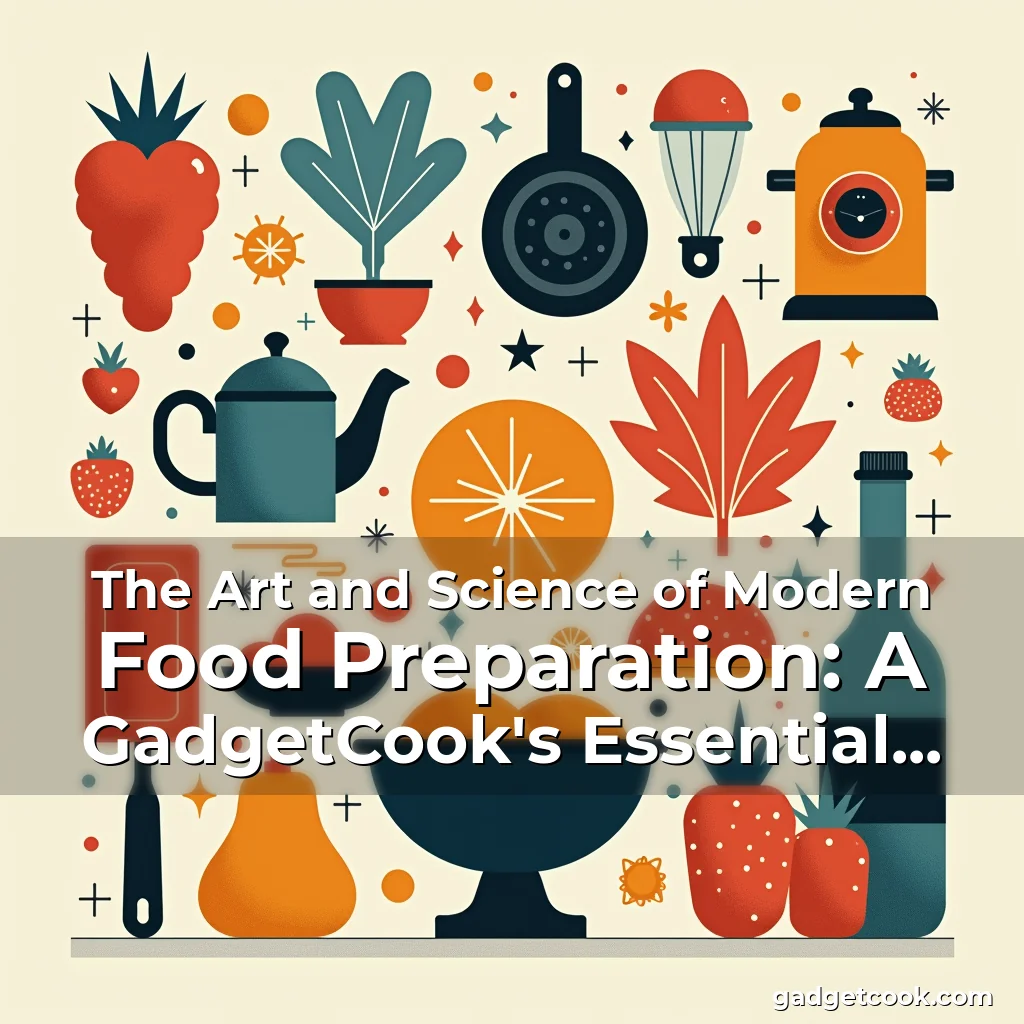Read more about the article The Art and Science of Modern Food Preparation: A GadgetCook’s Essential Handbook