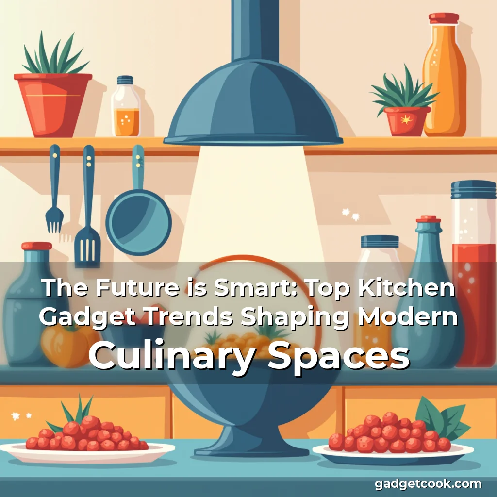 Read more about the article The Future is Smart: Top Kitchen Gadget Trends Shaping Modern Culinary Spaces