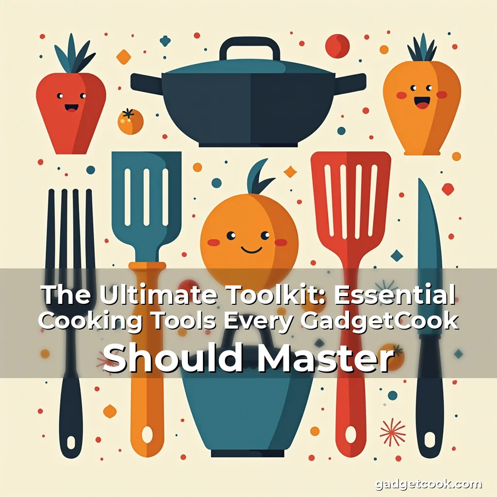 Read more about the article The Ultimate Toolkit: Essential Cooking Tools Every GadgetCook Should Master