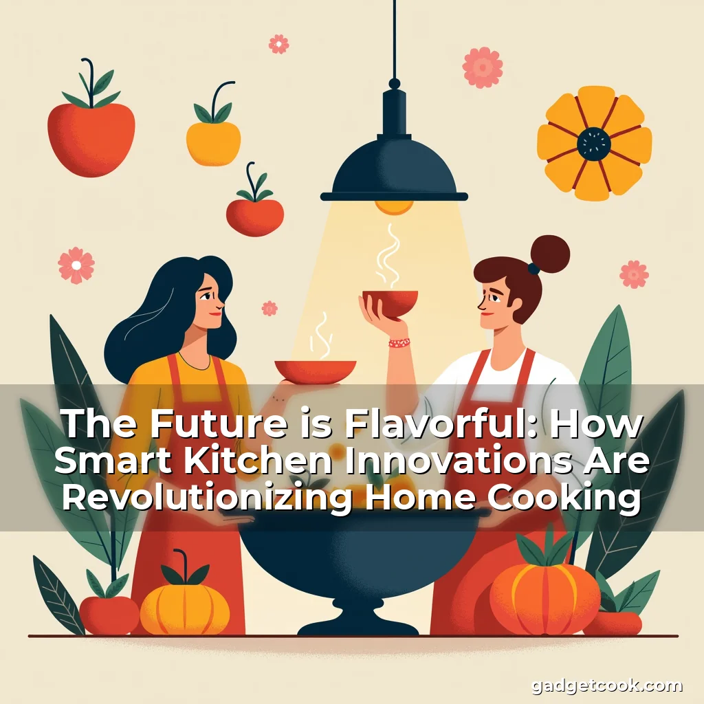 Read more about the article The Future is Flavorful: How Smart Kitchen Innovations Are Revolutionizing Home Cooking