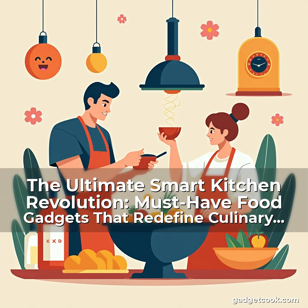 Read more about the article The Ultimate Smart Kitchen Revolution: Must-Have Food Gadgets That Redefine Culinary Creativity