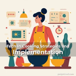 Artistic representation for Tech In Cooking Strategies and Implementation