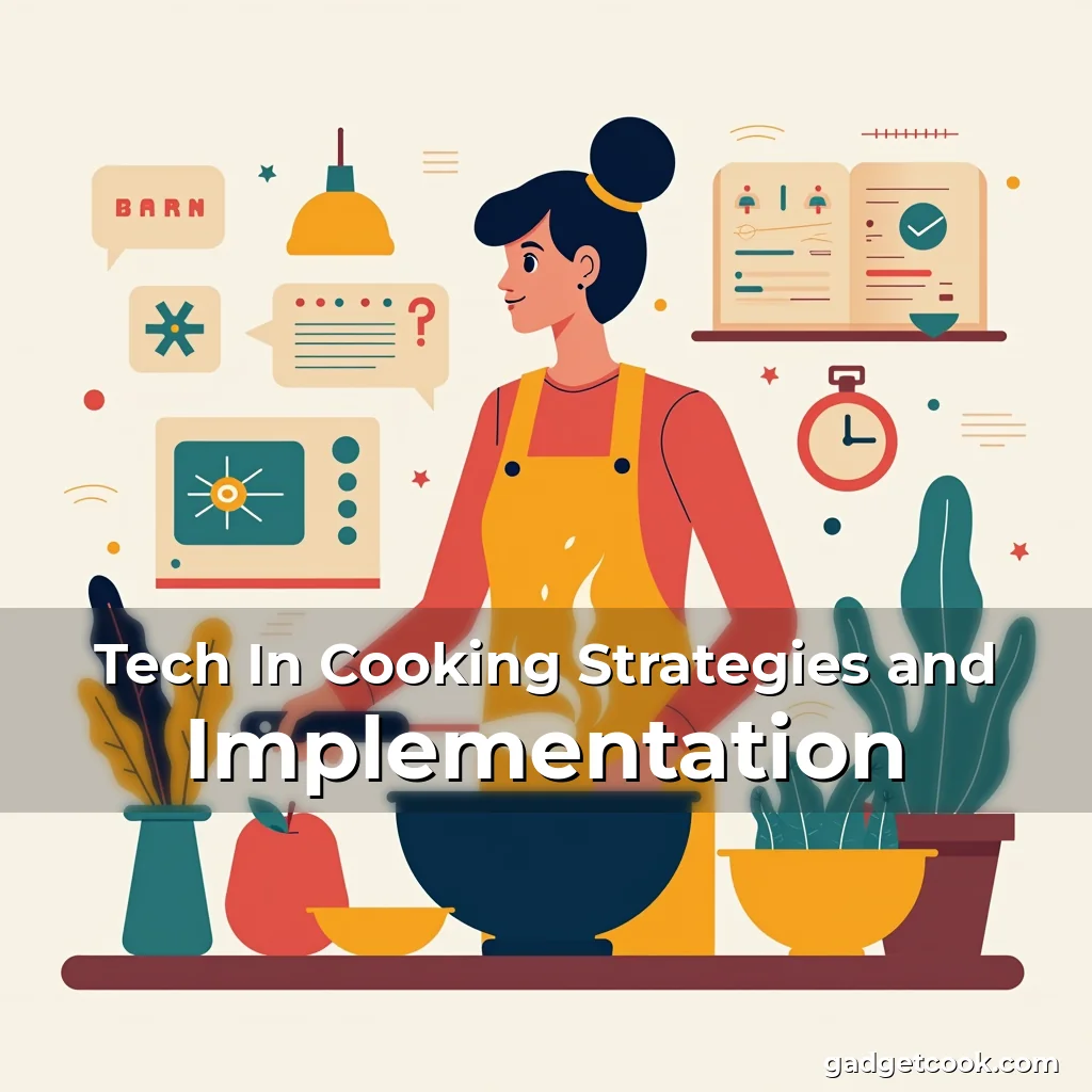 Read more about the article Tech In Cooking Strategies and Implementation
