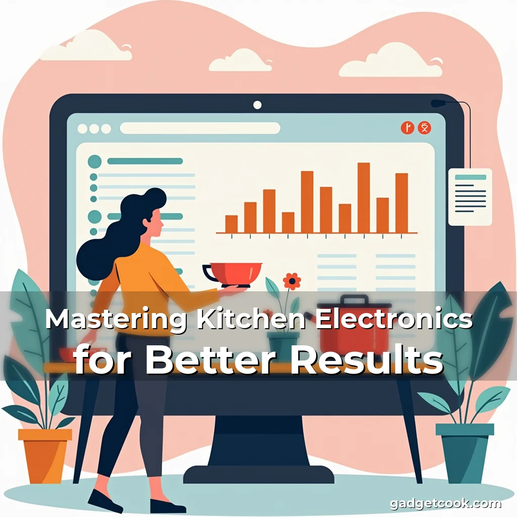 Read more about the article Mastering Kitchen Electronics for Better Results